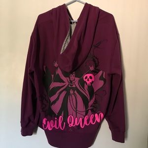 Disney Evil Queen Zip up hoodie